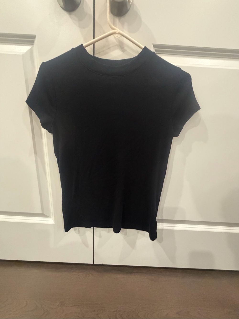 a new day Black Short-Sleeve Crewneck Tee